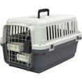 Plastic Kennels Rolling Plastic Wire Door Travel Dog Crate , Small