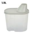 Plastic Kitchen Food Cereal Grain Rice Storage Box Container Case