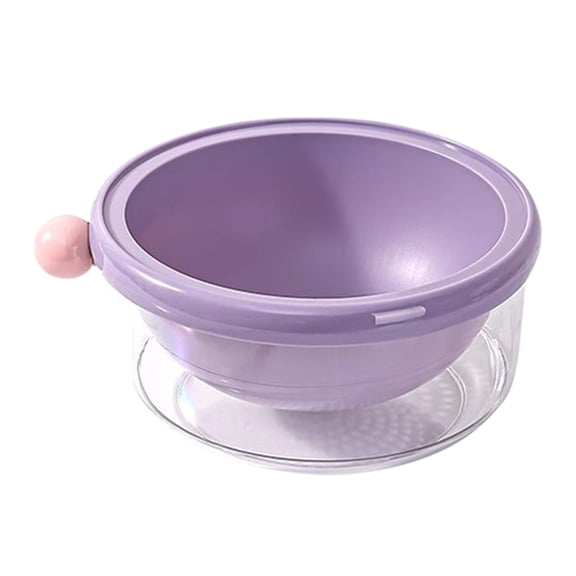 Plastic Kitchen Organizer Basket 6 Inch Colander Strainer Drainer for Vegetables Fruits Utensils Food Safe Container Storage Bin for Sink Countertop Cupboard Multipurpose Use