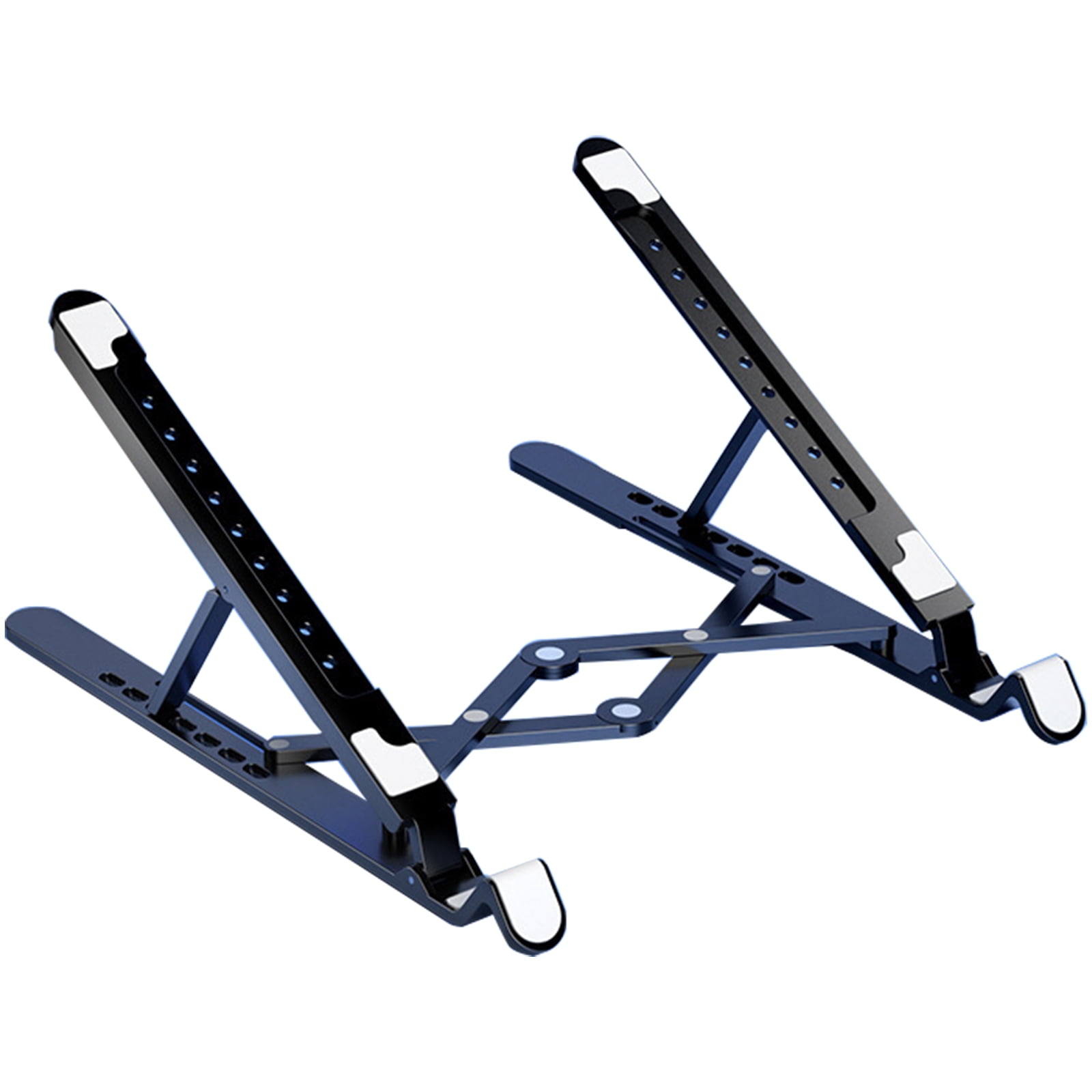 Plastic Laptop Cooling Pad Gaming Laptop Stand Portable Computer Stand Risers LED Fan Folding Bracket for Laptop
