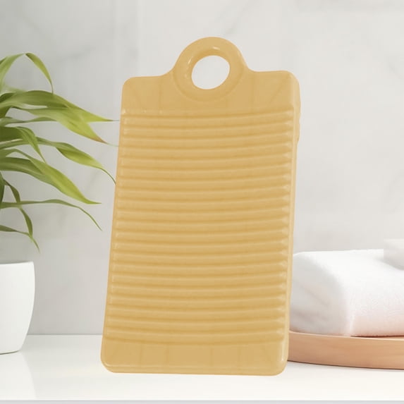 At Hand Plastic Laundry Scrub Board, Textured Washboard for Hand Washing ...