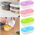 thumbnail image 1 of Plastic Leakproof 2-Compartment Food Storage Container, 1 of 7