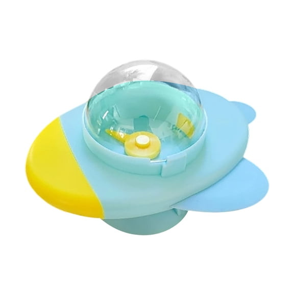 Plastic Leaky Rocket Shaped Treat Dispenser for Dogs & Cats IQ Training Slow Feeding & Exercise Enrichment