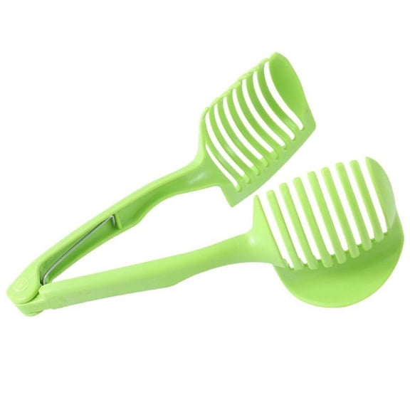 Plastic Lemon & Tomato Slicer, 7.21 x 2.93 in, Adjustable Thickness for Even Cuts, Perfect for Salads, Sandwiches, and Meal Prep