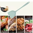 thumbnail image 1 of Plastic Light Green Silicone Kitchen Spatula Non-Stick Spatula High Temperature Resistants Easy To Clean Cooking Four Colors - Professional Grade, Heat Resistant Kitchen Utensil, 1 of 6