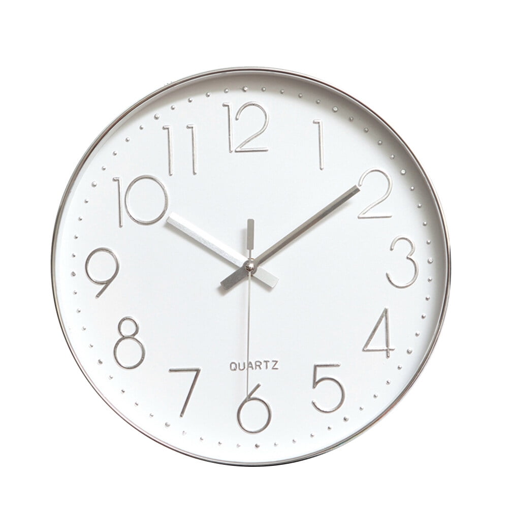 Plastic Living Room Digital Clock Decorative Home Quartz Clock Modern