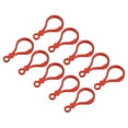 thumbnail image 1 of Plastic Lobster Clasps, Claw Snap Hooks for Keychains DIY Red, 48Pack, 1 of 6