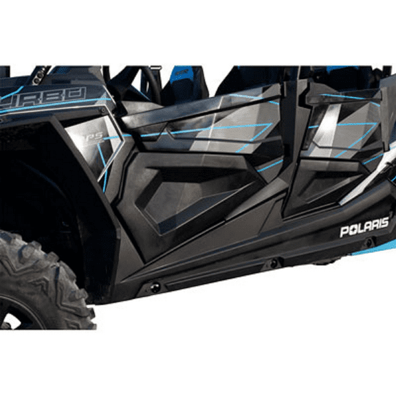 Plastic Lower Door Inserts Black Compatible With Polaris RANGER RZR 4 900 2015-2017
