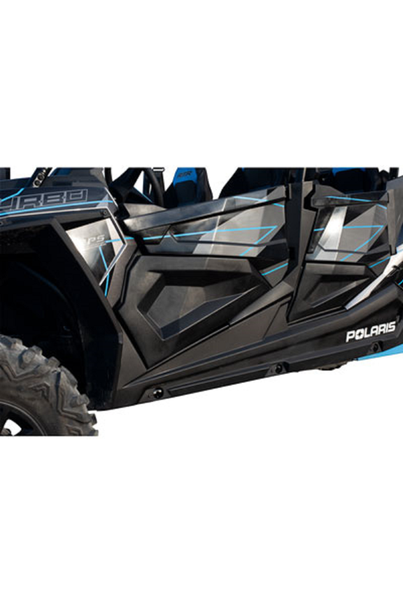 Plastic Lower Door Inserts Black Compatible With Polaris RANGER RZR XP 4 TURBO FOX Edit. 2018