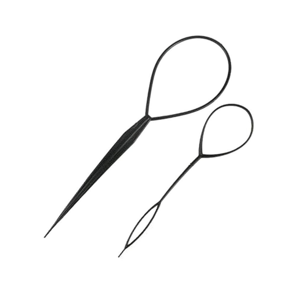 Plastic Magic Hair Braid Ponytail Maker Clip Tool Simple DIY Hair Loop Plastic magic hair braid ponytail maker clip tool simple diy hair loop
