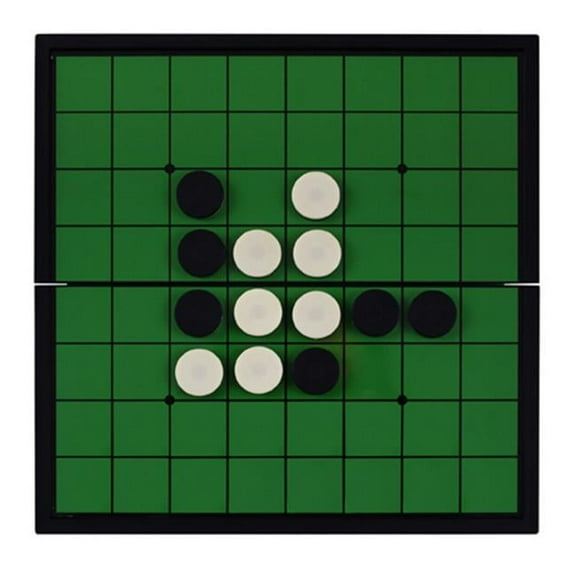 Plastic Magnetic Folding Reversi - 9.75 Inch