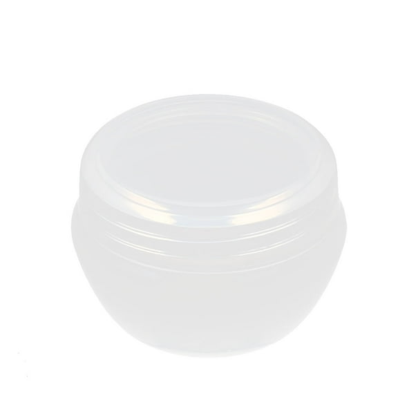 Plastic Makeup Cosmetic Empty Jar Pot Face Skin Cream Container Holder 20g Clear