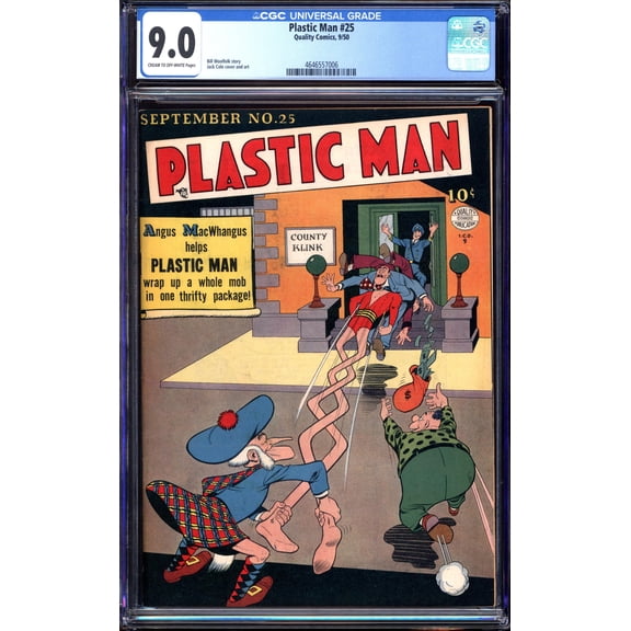 Plastic Man #25 - CGC 9 Comic Book