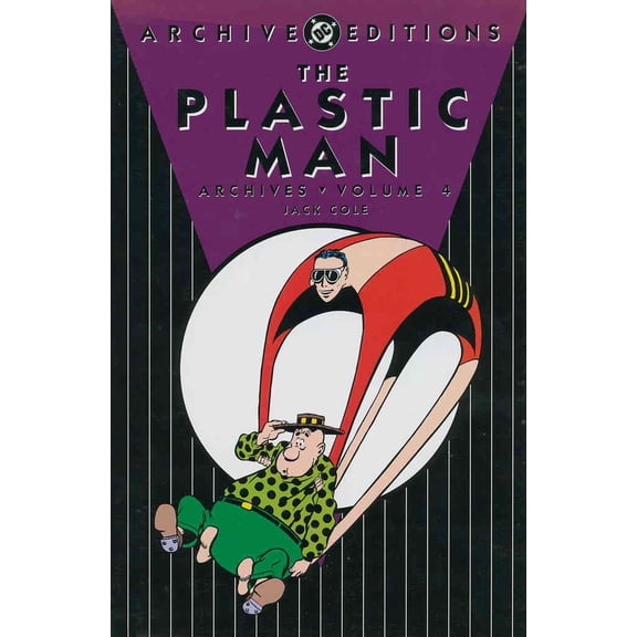 Plastic Man Archives HC #4 VF ; DC Comic Book