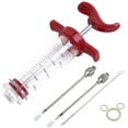 Plastic Marinade Injector Syringe Safe & Healthy Kitchen Tool