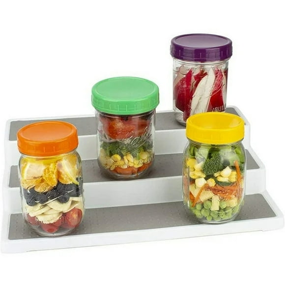 Plastic Mason Jar Lids Colored Mason Jar Caps Compatible For Wide Mason Jars (Wide Mouth)