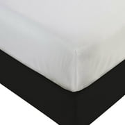 HARMONY LANE Plastic Mattress Protector Fitted Cot Size, Waterproof Vinyl Mattress Cover, Heavy Duty Mattress Encasement