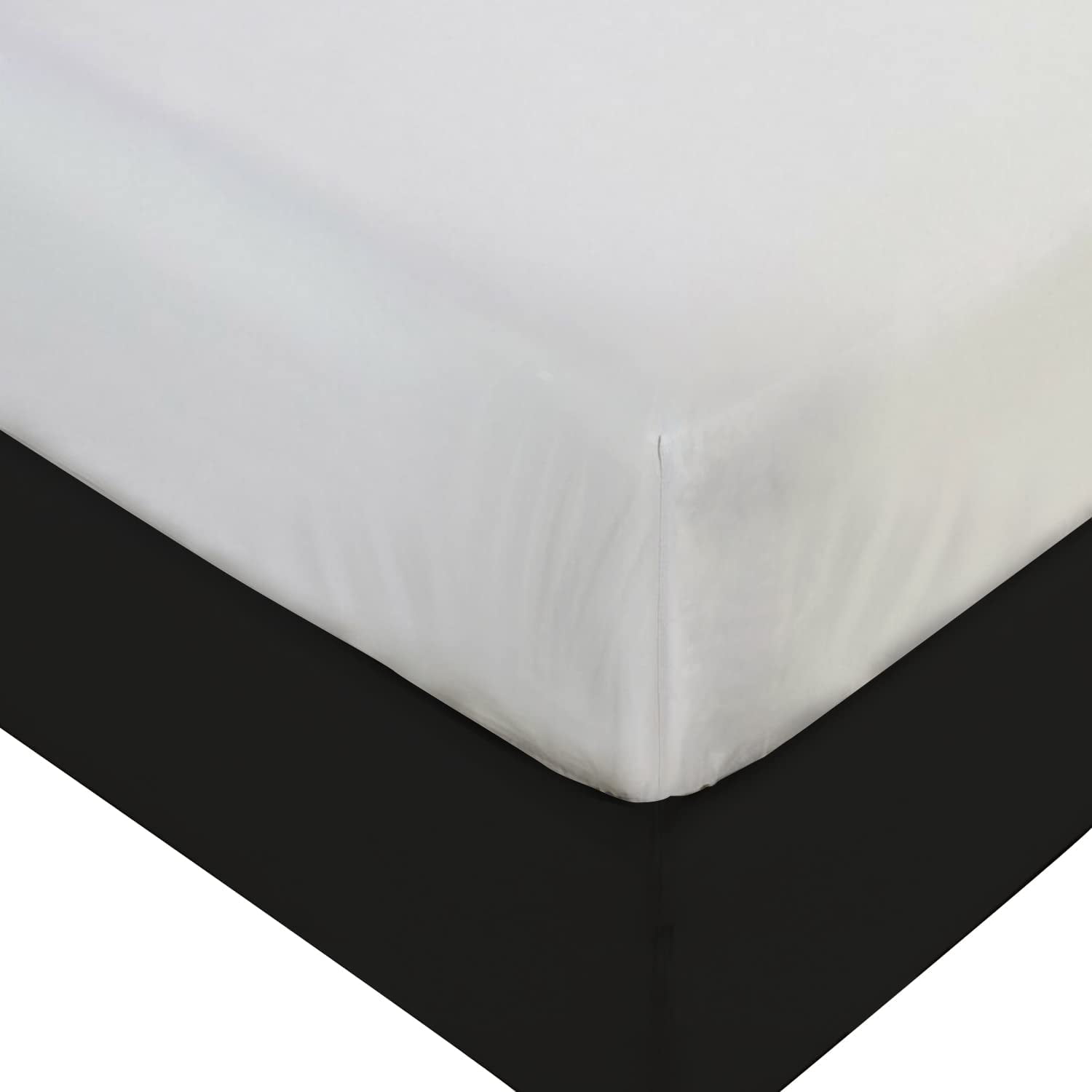 Plastic Mattress Protector, Fitted Sheet Style, Waterproof Vinyl Mattress Cover, Heavy Duty