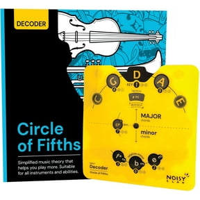 Plastic Melody Tool Circle Of Fifths with Stand & Book