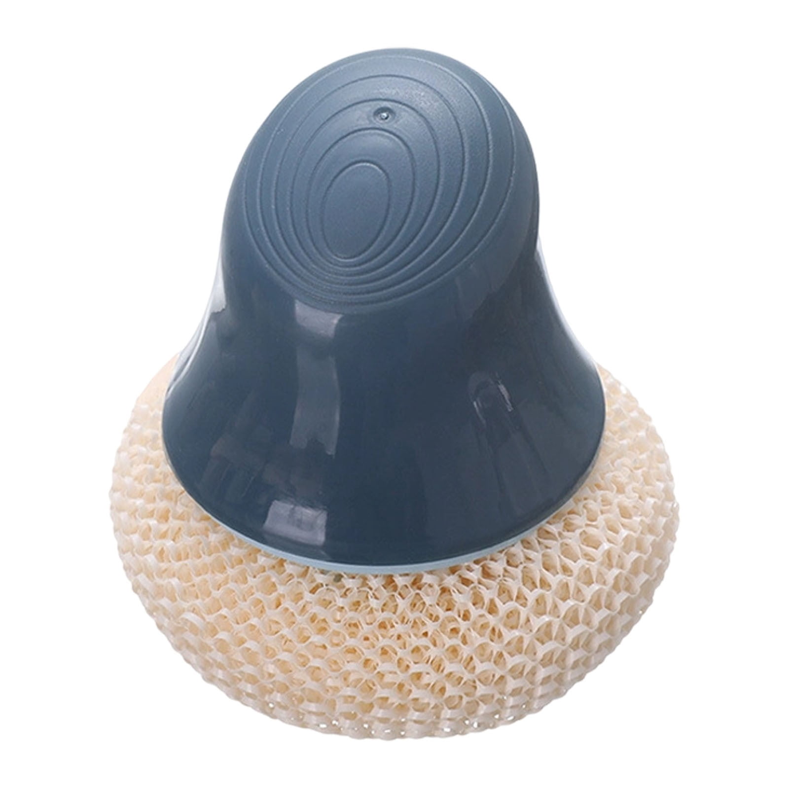 Plastic Mesh Scourers with Short Handle,Non-Scratch Round Plastic Dish ...