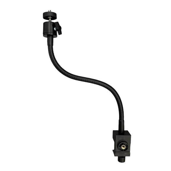 Plastic Metal Clip Flexible Gooseneck Arm With 17-45mm Grip Ranges For Studio Equipment And Vlog Accessories