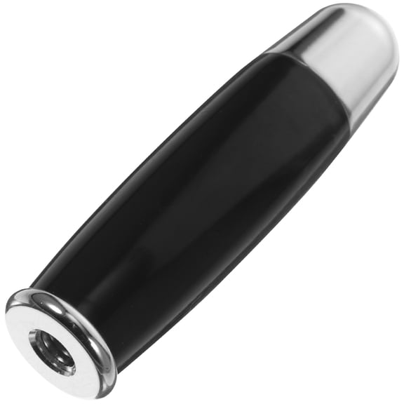 ADDHAT Addhat Black Beer Tap Handle Plastic Stainless Steel for Home Use Smooth