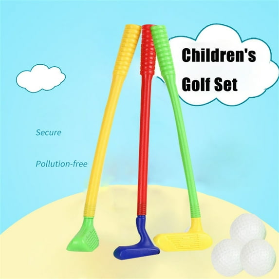 Plastic Mini Golf Clubs for Toddlers,Kids Golf Clubs Set,Outdoor/Indoor Golf Toys Christmas Birthday Present for Boys Girls