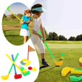 thumbnail image 1 of Plastic Mini Golf Clubs for Toddlers,Kids Golf Clubs Set,Outdoor/Indoor Golf Toys Christmas Birthday Present for Boys Girls, 1 of 5