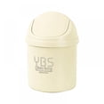 thumbnail image 1 of Plastic Mini Trash Can, Desktop Mini Waste Bin with Swing Lid, Wastebasket Waste Can for Desktop Dustbin Tabletop Office, 1 of 4