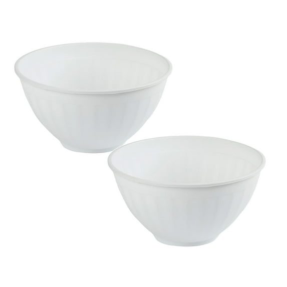 Mixing Bowl Serving Bowl For Kitchen Big Capacity Lightweight Flexible Kitchen Bowl Practical 2PCS