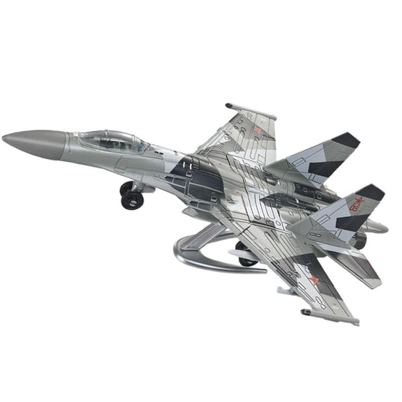 Plastic Model Airplane Assembly Kit - Su35, J35, Su57, B2, T14 Options - Realistic Design, Educational Play