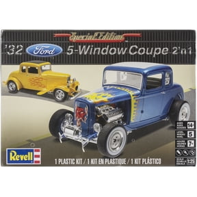 Plastic Model Kit-'32 Ford 5 Window Coupe 2 In 1 1:25