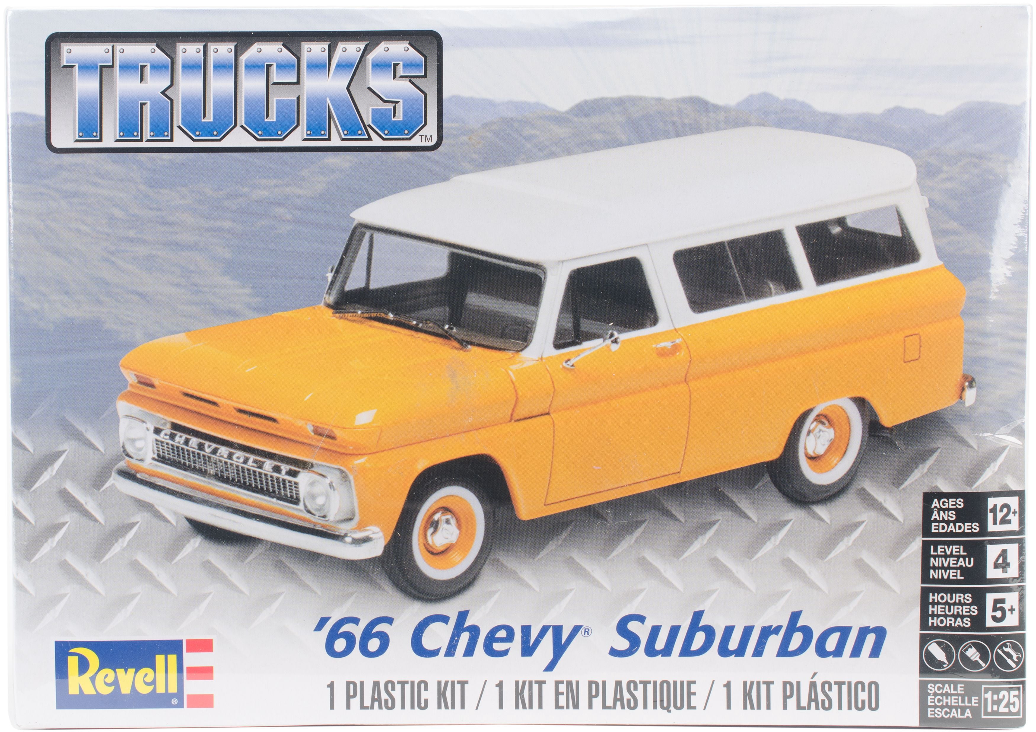 Plastic Model Kit-66 Chevy(R) Suburban