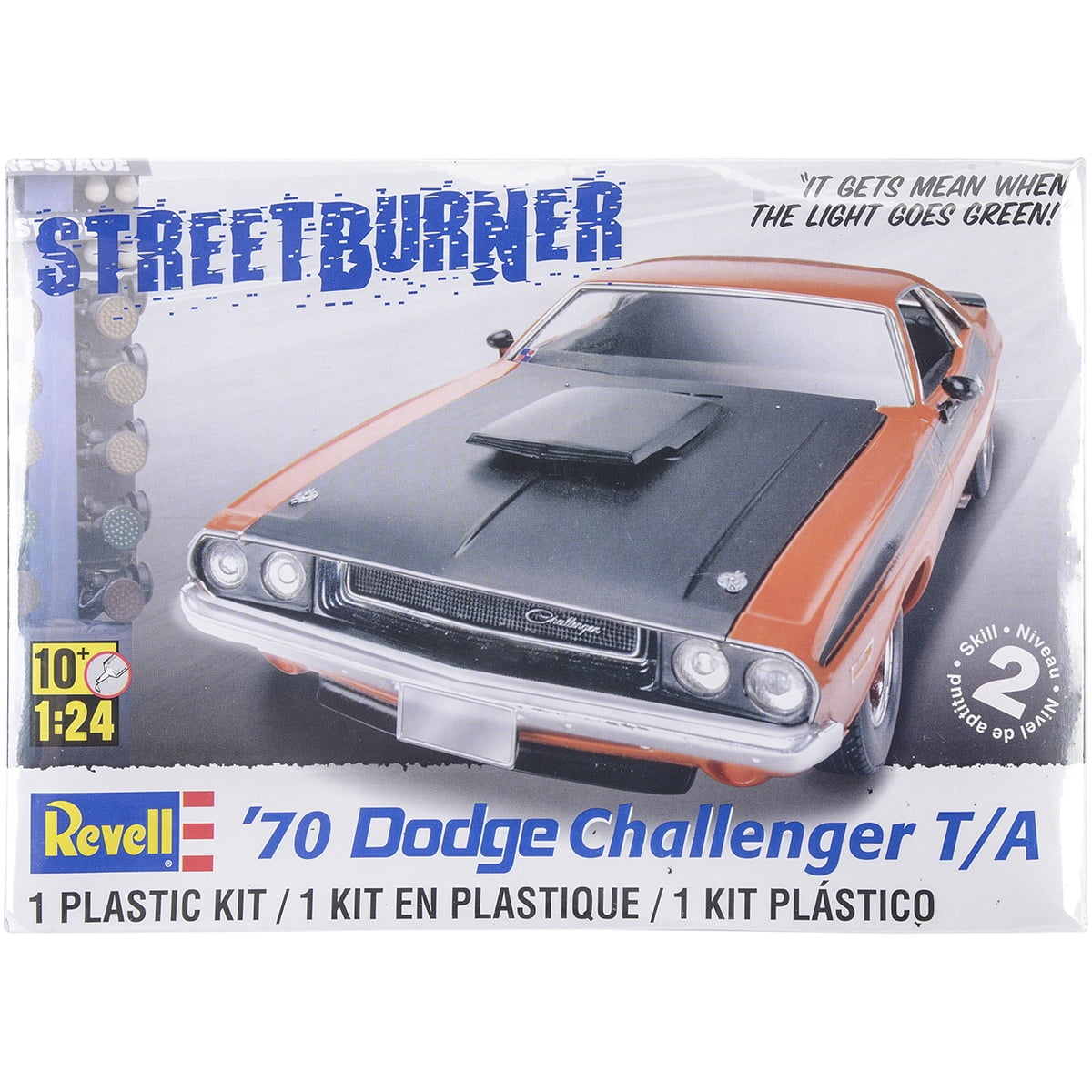 Plastic Model Kit 70 Dodge Challenger T A 2 In 1 1 24 Walmart