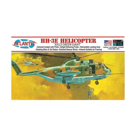 Plastic Model Kit -Jolly Green Giant Helicopter