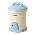 thumbnail image 1 of Plastic Money Deposit Box, Mini Mailbox Coin Bank, Vintage Style Desktop Savings Box with Handle and Secure withdrawal Door, Durable Portable Storage Container for Home and Office Use, 1 of 7
