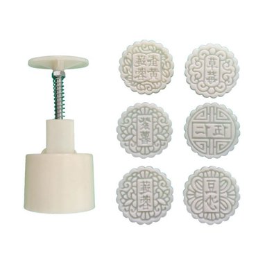 Mooncake Molds 3D Chinese Words Shaped Hand-pressing Mooncake Baking
