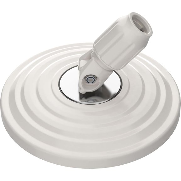 Plastic Mop Base Replacement for Spin Mop Bucket,Replacement Mop Parts, Mop Accessories for Household Cleaning, Floor Mop Parts-White