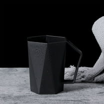 Plastic Mouthwash Cup | Toothbrush Rinsing Cup | Durable Reusable Bathroom Drinking Tumbler | Easy Clean | Multiple Colors | 1 Pc | 11x8.5x6cm | 55g | Modern Design