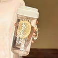 thumbnail image 1 of Plastic Mug with Straw and Flip Lid, Large Capacity Flower Tea Mug, Large Capacity Straw Water Cup And Student, 1 of 6