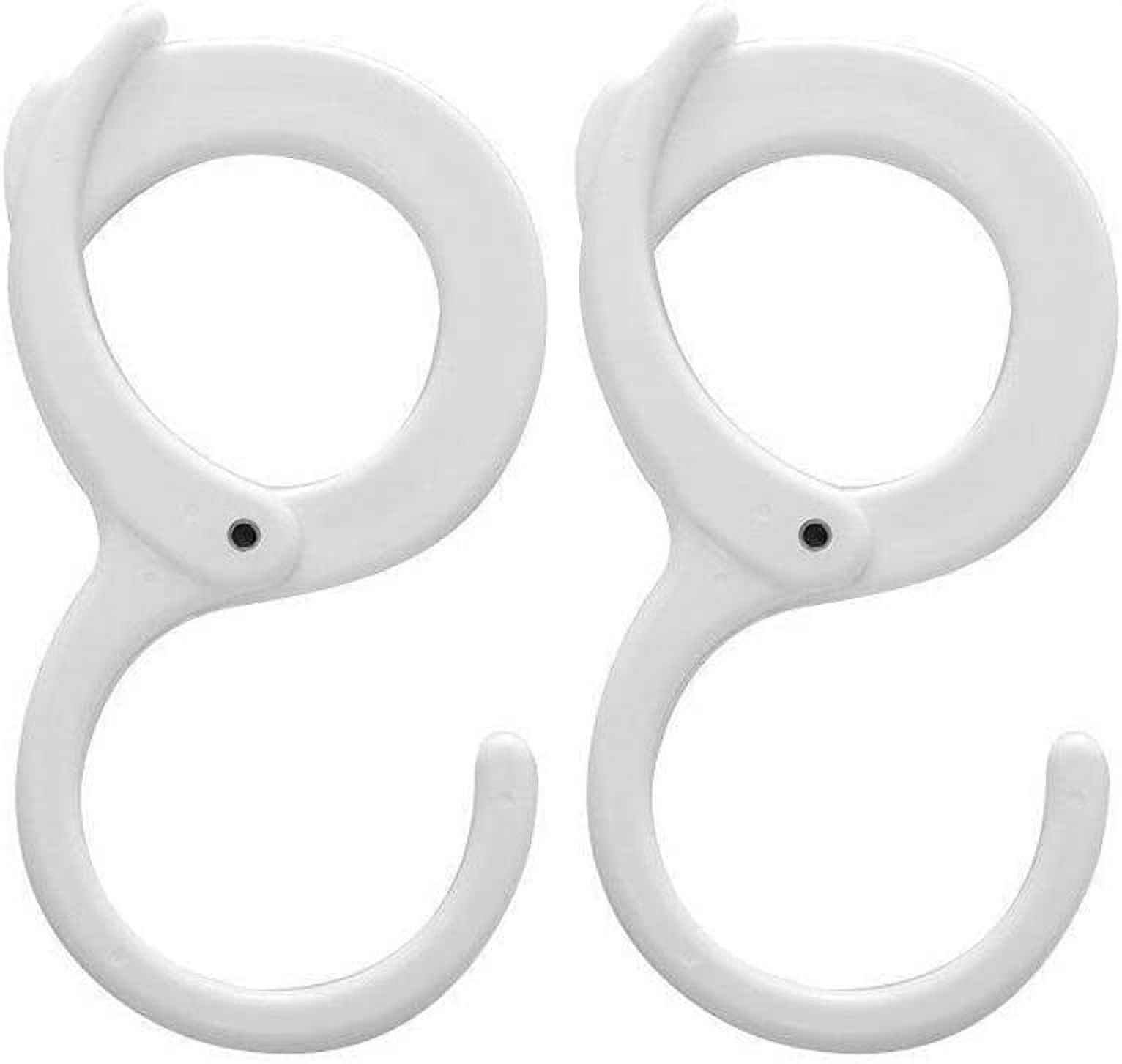Plastic Multi Purpose S Shape Hanging Hooks Hangers Organizer Utility plastic-multi-purpose-s-shape-hanging-hooks-hangers-organizer-utility