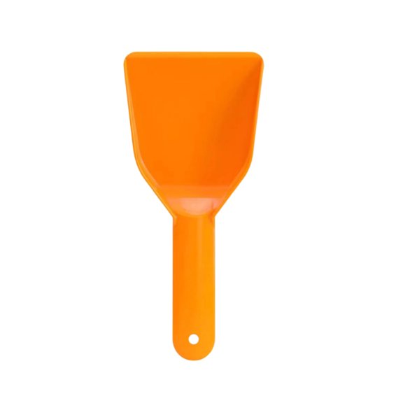 Plastic Multi-Purpose Scraper Ice Scraper & Kitchen Cleaning Shovel for Car Windshield Frost, Snow, and Cookware Stain Removal