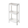 thumbnail image 1 of Plastic Multi-Tier Storage Rack | 5-Shelf Floor Standing Organizer for Kitchen, Bathroom, Pantry & Garage | Mobile Utility Cart with Wheels, 1 of 3