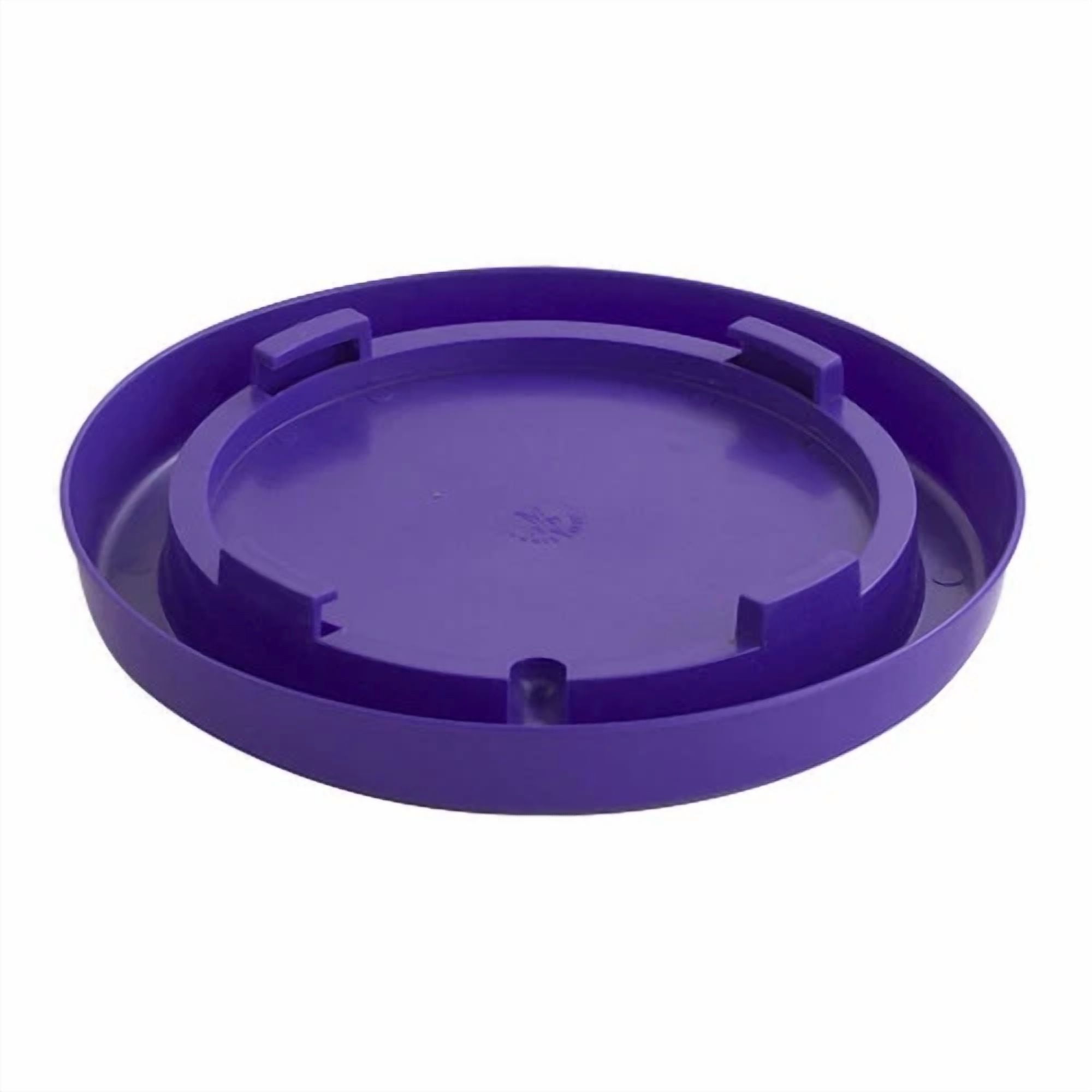 Plastic Nesting Poultry Waterer Base Purple 1 Count By Miller Little Giant