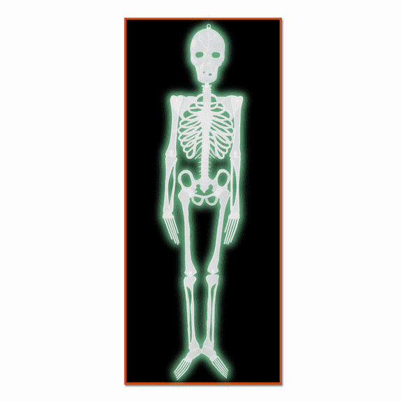 Plastic Nite-Glo Skeleton (Pack of 12)