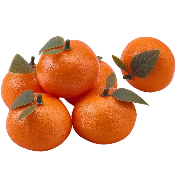 Plastic Orange Display Decorations Micro Landscape Decoration Accessories Dark Orange 57~58x52.5mm