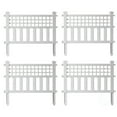 thumbnail image 1 of Plastic Outdoor Decor Garden Flower Edger Fence, Border, Set of 4 Panels, 1 of 5