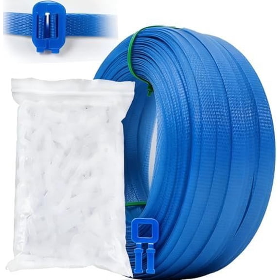 Plastic Packaging Banding Strapping Kit, 330' x 1/2'' Polypropylene Straps