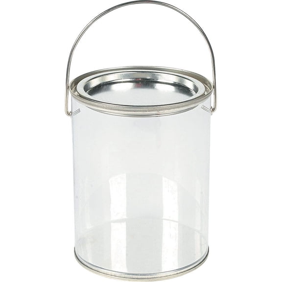 Plastic Paint Can Containers (6Pc) - Party Supplies - 6 Pieces