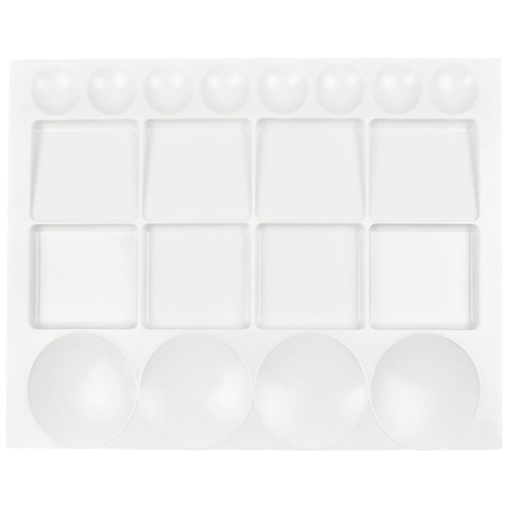 Plastic Paint Color Palette Painting Pallet Tray Plastic Water Color